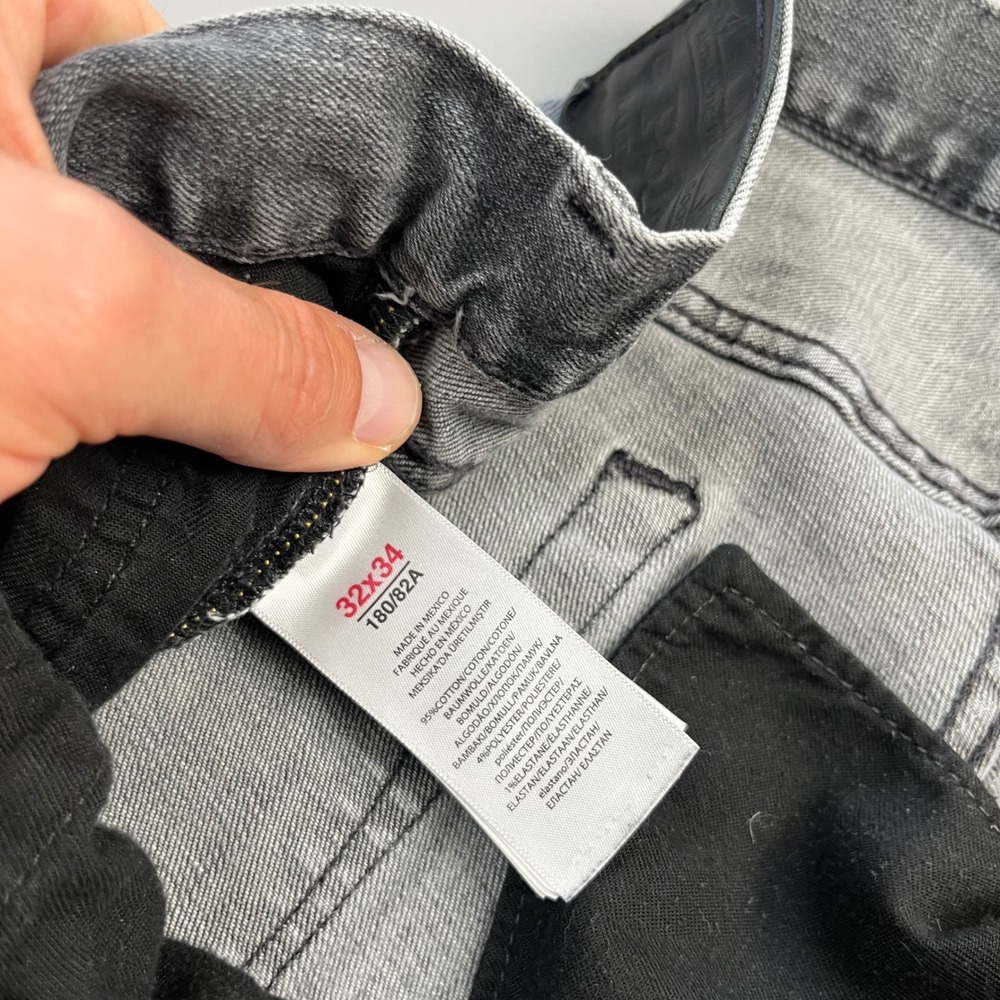 Polo Ralph Lauren Jeans Mens 32x34 Grey Sullivan Slim Fit Stretch 710701191001 - Picture 4 of 16